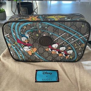 Gucci X Disney Donald Duck GG Supreme Canvas & Leather Belt Bag